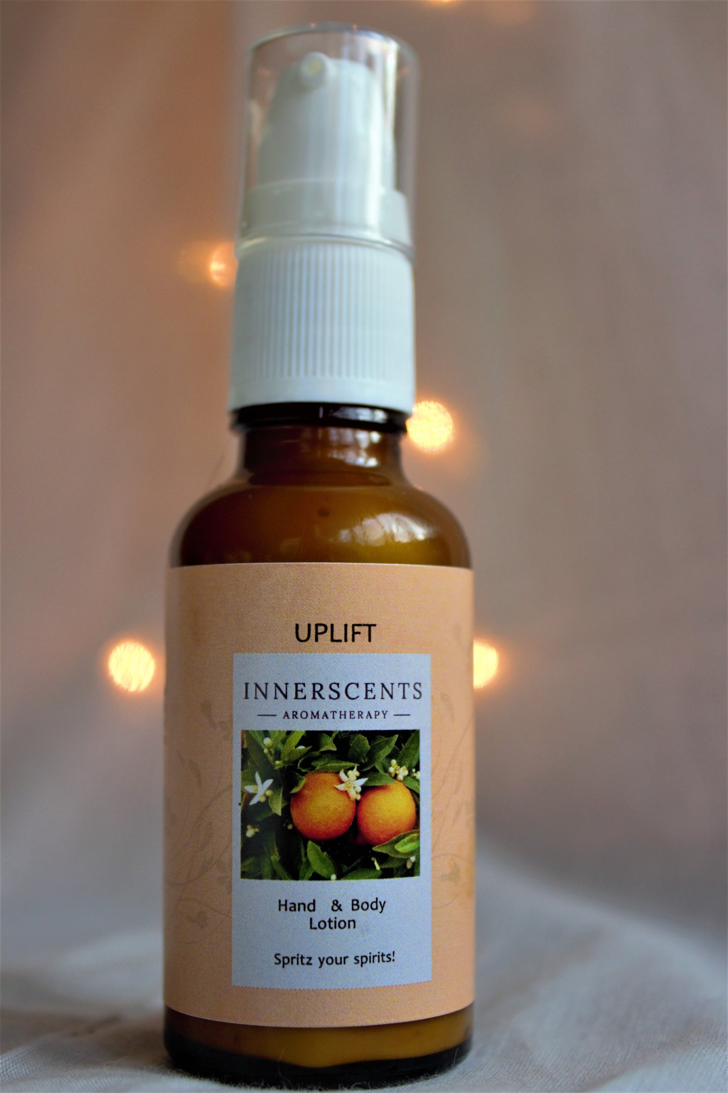 Uplift Aromatherapy Hand and Body Lotion 100ml - Innerscents Aromatherapy