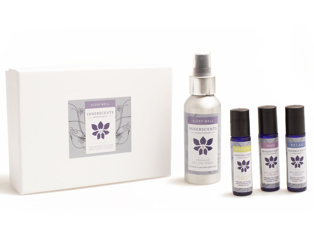 Sleep Well Everyday Kit with Pure Essential Oils - Innerscents Aromatherapy