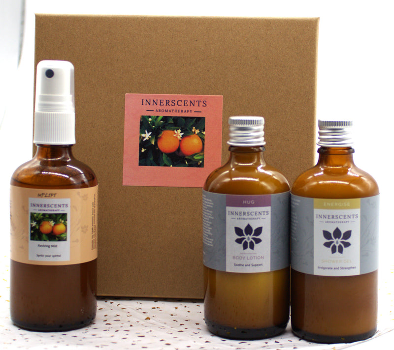 Innerscents Bestsellers Gift Set - 3 x 100ml Recycled Bottles in Recycled Gift Box