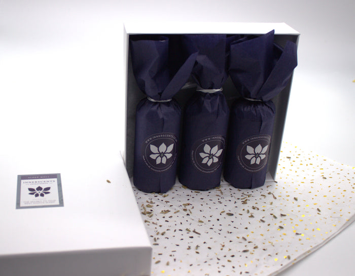 Sleep Well Super-Sleep Gift Set - 3 x 100ml Bottles in Recycled Luxuxry Gift Box