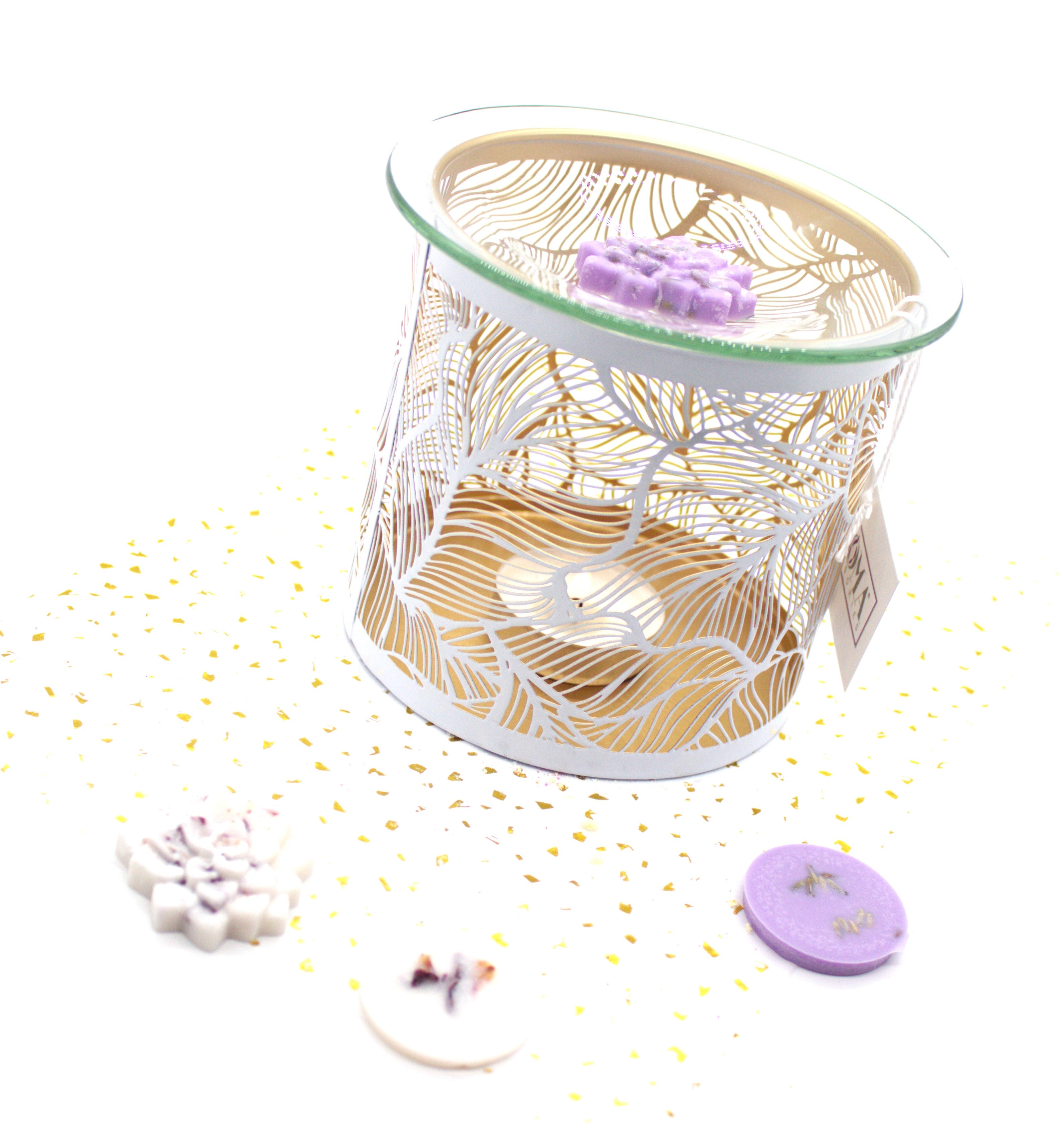 Botanic Design Oil/Wax Melter with Sleep Well Soy Wax Melts