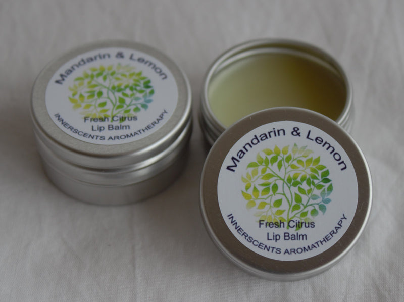 Fresh Citrus Lip Balm Luxury Aromatherapy - Innerscents Aromatherapy