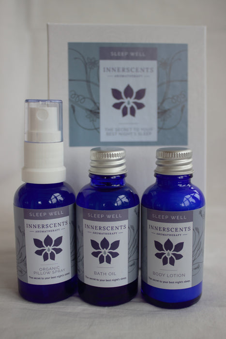 Sleep Well Luxury Aromatherapy Gift Set - Innerscents Aromatherapy